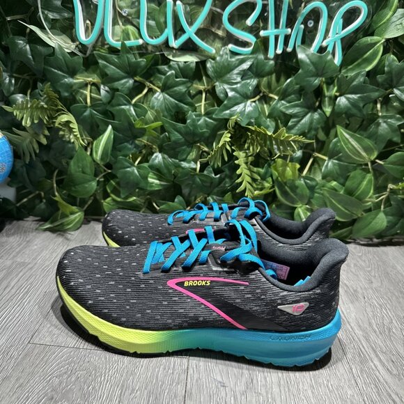Brooks Launch 10 Black Multicolor  Running Shoe Men SAMPLE Men’s Size 9 main image 6